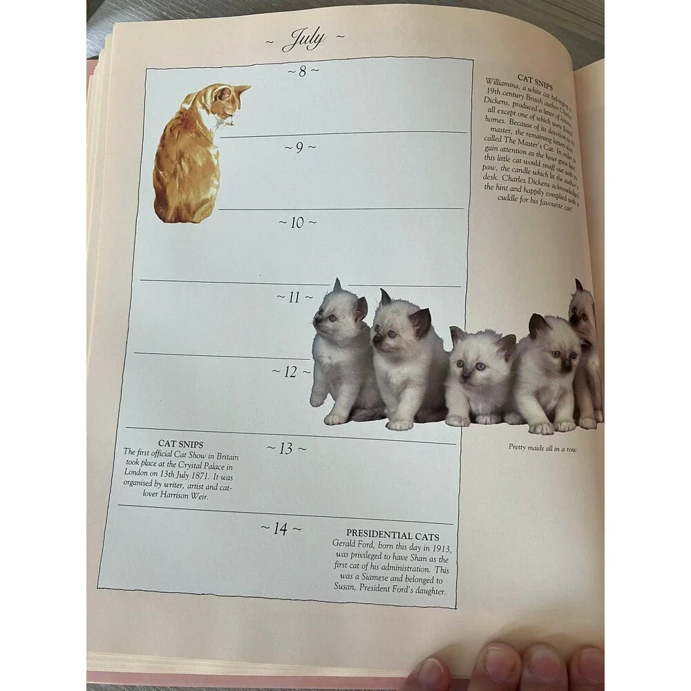 The Cat Lovers Companion datebook
